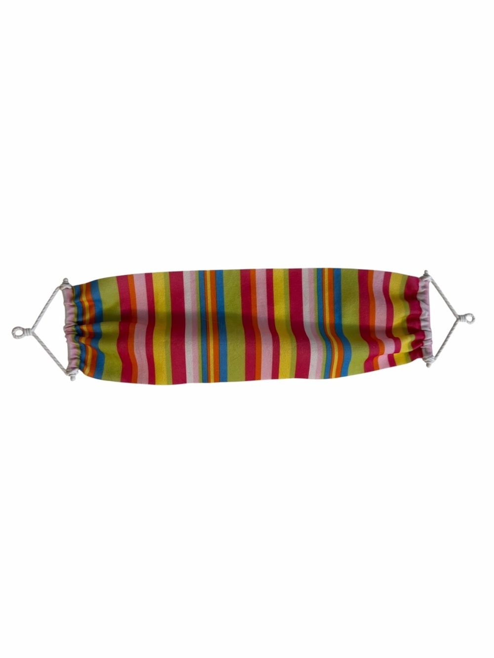 BARBIE MALIBU BEACH MULTICOLOR STRIPE HAMMOCK ONLY MATTEL
